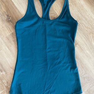 P’tula Teal Racerback Tank Top